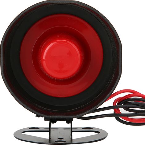 Système d'alarme antivol tout-en-un avec démarrage à distance, alarme de voiture, haut-parleur et avertisseur sonore. (1/5)