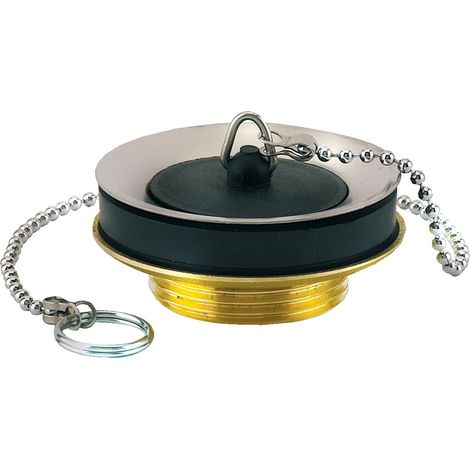 Valentin Waschtischablauf mit 63 mm Durchmesser, elegantes Schwarz