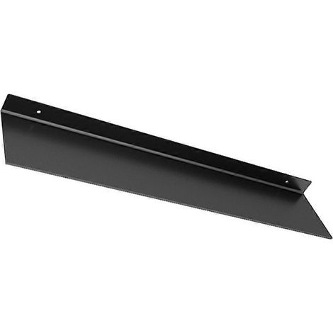 Étagère de douche murale noire pour salle de bain, en alliage d'aluminium. (1/5)