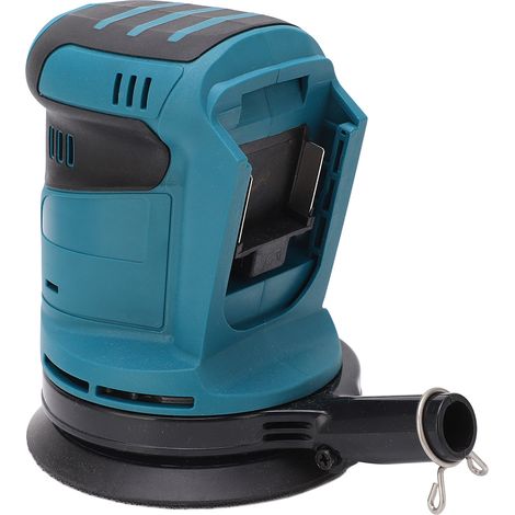 Ponceuse orbitale sans fil à batterie lithium 21 V, 3 vitesses réglables, faibles vibrations, confortable, 12,7 cm (5 pouces).