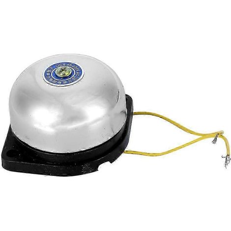 Sonnette électrique en acier inoxydable de 2 pouces, type à frappe interne, sans étincelles, 220 V, 5 W, pour un signal sonore intelligent. (1/5)