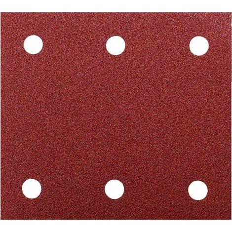 FOGLI DI CARTA ABRASIVA MAKITA 114X102mm GRANA 80, 10 PEZZI - P-33102