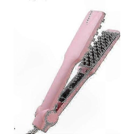 Fer à friser céramique pour cheveux fins, lisser, onduler et crêper – Volume et coiffure bouffante, outil multifonction (1/4)