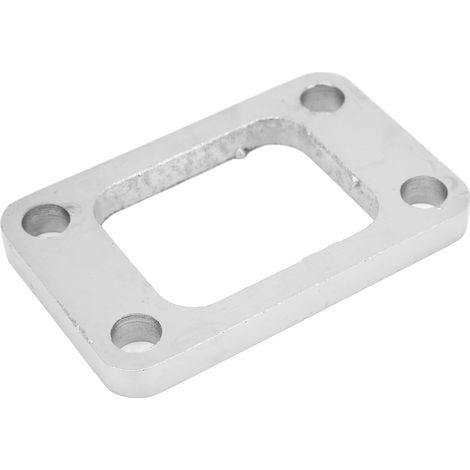 Bride de turbo à 4 trous, joint collecteur d'échappement adaptateur en acier moulé soudable, pièce de remplacement pour T3 T4 (1/5)