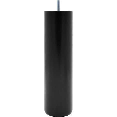 Gamba per letto rotonda in faggio nero, CIME, H. 250 x Diam. 68 mm CIME (1/5)
