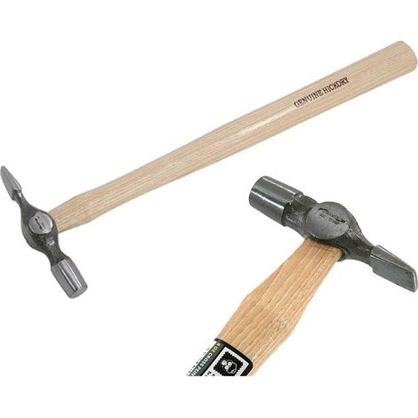Neilsen 4oz Hickory Handle Pin Hammer Cross Pein Tack Small Lightweight