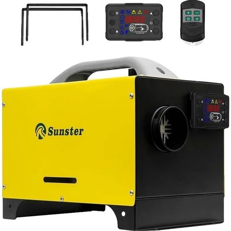 Chauffage Diesel, 8KW de puissance, LCD et télécommande, 8KW (1/5)