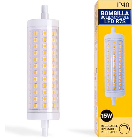 LED-Lampe R7S Dimmbar 118mm 15W 230V 1700lm