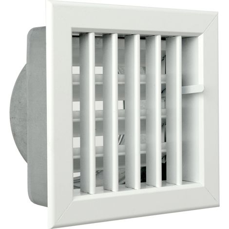 La Ventilazione GCSIB1615120 Griglia Incasso per Camini, Alluminio Bianco, 160x150 mm (1/5)