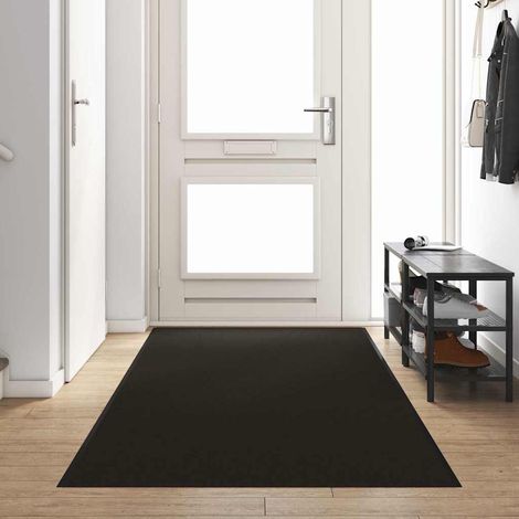 vidaXL Tapis d'entrée Noir 120 x 400 cm 100% Polyamide (1/5)