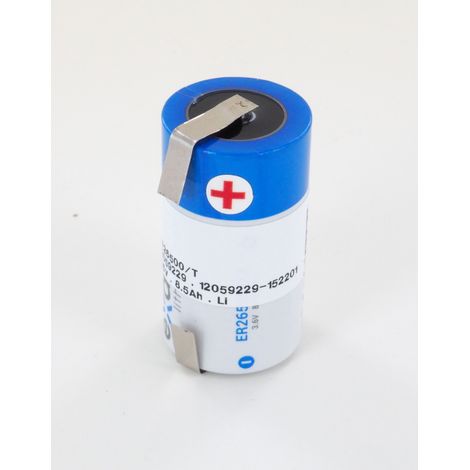 Pile Lithium EVE 3.6V 8.5Ah ER26500/T cosses à souder