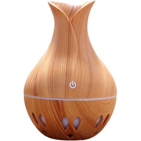 Diffuseur d'huiles essentielles, 130 ML, diffuseur d'aromathérapie Portable à ultrasons, humidificateur avec veilleuses LED USB 7 Couleurs, pour Yoga, Salon, Spa, Bureau, Chambre à Coucher (1/5)