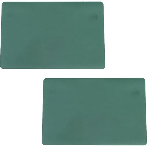 Tapis De Table En Cuir Synthétique Antidérapant Résistant À La Chaleur Pour Salle À Manger Extérieur Lot De 4 (1/5)