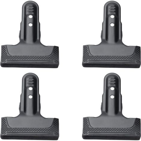 Lot de 4 pinces A larges pour menuiserie, serre-joints métalliques multifonctions puissants, outils de fixation robustes (1/5)
