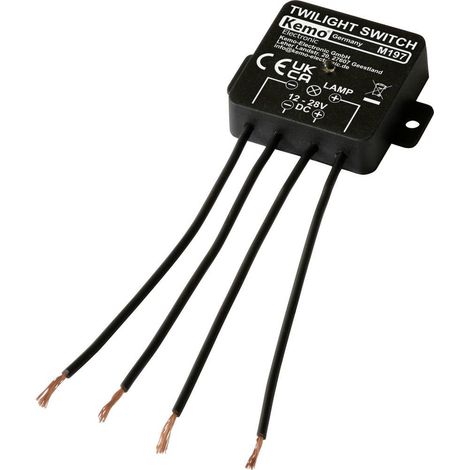 Kemo M197 Interruttore crepuscolare Componente sfuso 12 V/DC, 24 V/DC (1/2)