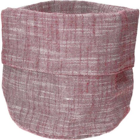 Cestino pane rotondo Textile Volterra Rosso TOGNANA