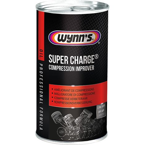 Additif huile moteur kilométrés WL74941 – Super Charge® 325 ml – Réduit consommation huile et fumées – Compatible huiles minérales et synthétiques – Wynns (1/3)