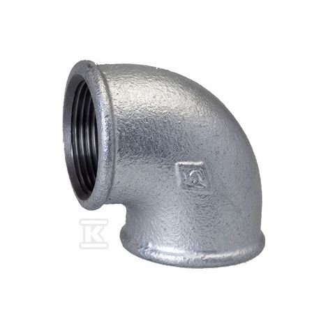 Dado a gomito 5/4 zincato A1, NR6, NR90