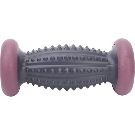 Rouleau de massage pour les pieds, relaxant musculaire, soulage l'inconfort lié à la fasciite plantaire, outil de massage pour les jambes et les mains (noir)-AquaForge