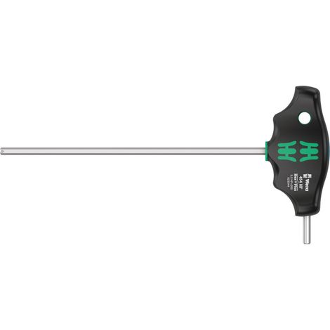 Wera 454 HF  Innen-Sechskantschraubendreher Schlüsselweite (metrisch): 5 mm  Klingenlänge: 200 mm (1/5)
