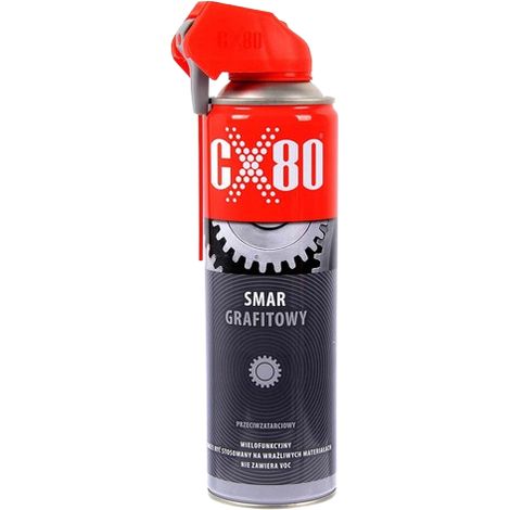 Grasso antigrippaggio al grafite DUO spray 500 g - CX-315