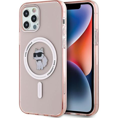 Karl Lagerfeld IML Choupette MagSafe - iPhone 12 / iPhone 12 Pro Hülle (Pink) (1/5)