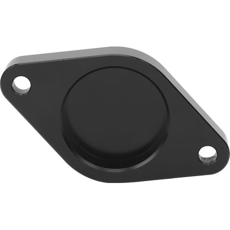 CNC-gefräste Aluminium-Turbo-Resonator-Entfernungsplatte für Dodge Duramax 2011-2016, schwarz, kompatibles Ersatzteil. (1/5)