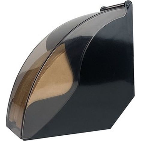 Support Pour Filtre À Café - Support de Rangement avec Couvercle Antipoussière - Pour Machine À Café - Forme Cône - 1 Pièce