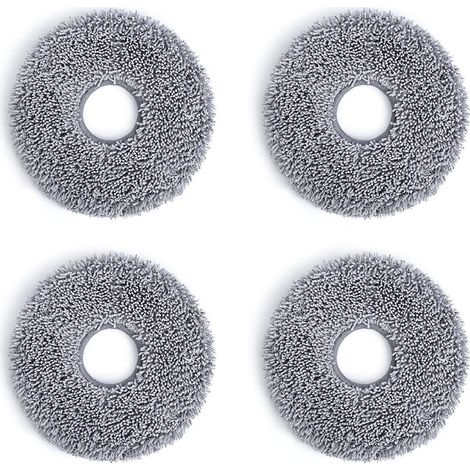ECOVACS CHIFFONS DE NETTOYAGE LAVABLES RÉUTILISABLES, POUR ASPIRATEUR ROBOT DEEBOT T30 PRO OMNI T30 OMNI, BOÎTE DE 2, ACCESS