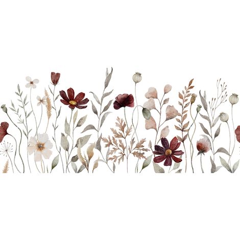 Papier peint panoramique - Fleurs - 130 cm x 83 cm (1/2)