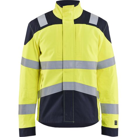 BLAKLÄDER - Giacca multinorma intrinseca giallo / blu marino