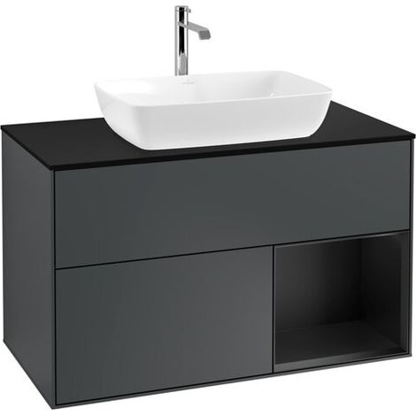 Villeroy & Boch F782PDHG Meuble sous-lavabo Finion F78 (1/2)