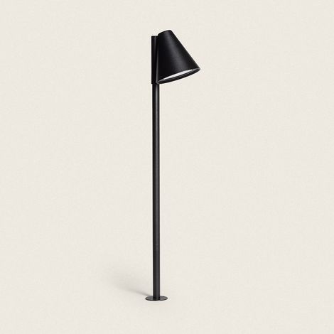 Balise Extérieure sur Pied 60 cm avec Piquet Drimlec Noir mat