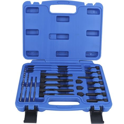 Extracteur de bougie de préchauffage – Kit de retrait avec 7 guides et 5 adaptateurs M8/M10 – Acier durable pour extraction rapide (1/5)