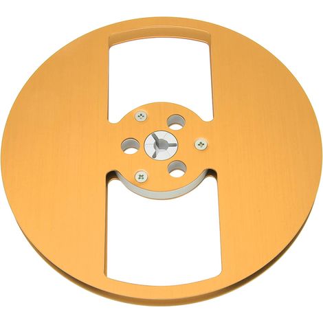 Bobine Universelle 1/4" 7 Pouces en Aluminium pour Machine Nab TEAC, 2 Trous Compatible (1/5)