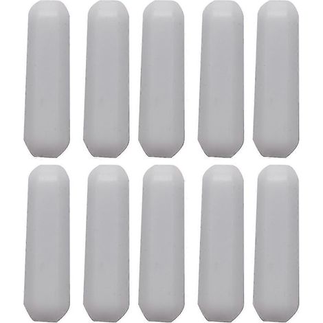 10 pièces Agitateur magnétique Mélangeur Barre d'agitation de laboratoire Plaque d'agitation magnétique Tige d'agitation magnétique (7x25mm) (1/5)