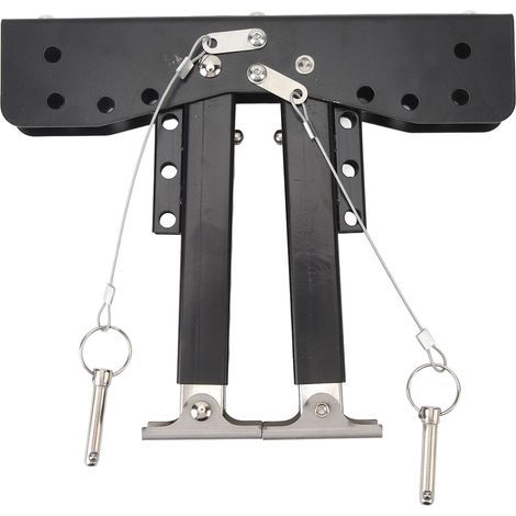 Versatile and adjustable motorhome step stabilizer kit to improve the stability of trailer and motorhome steps (1/5)