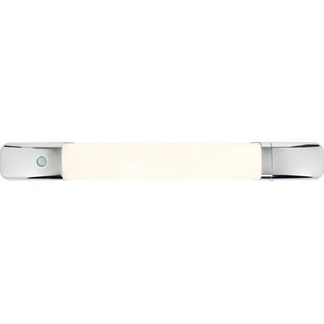 Litecraft Bathroom Shaver Wall Light Touch Sensitive 10 Watt CCT LED - Polished Chrome