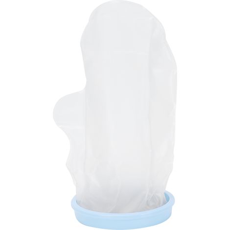 Manchon de douche imperméable réutilisable pour main, protection élargie des plaies, accessoire de bain et douche (1/5)
