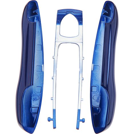 Housse de protection pour télécommande de voiture Panamera Cayenne 911 Taycan - Coque silicone bleue pour clé de voiture (1/5)