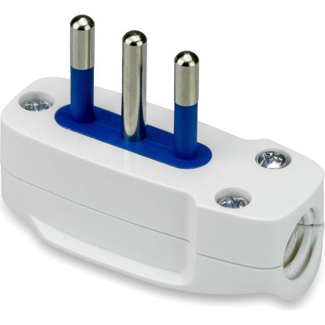Spina volante piatta Master Living 05451 10A Bianco