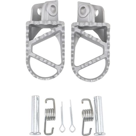 GOOFIT modification pedals for off-road motorcycles, compatible with 4-stroke motorcycles (40–125 cc), factory direct sales, widened, non-slip pedals, replaceable pedal tips, modification accessories (1/5)
