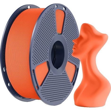Filamento 3D, stampa ad alta velocità, design anti-groviglio, arancione (1/2)