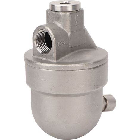 Vanne de purge automatique sans consommation d'air, réservoir d'air comprimé antigel et antidéflagrant, purgeur automatique en acier inoxydable YA-S6 (1/5)
