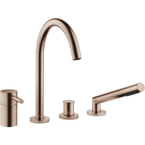 Dornbracht 27632661-42 Baignoire à quatre trous pour montage sur rebord du bac à eau (1/3)