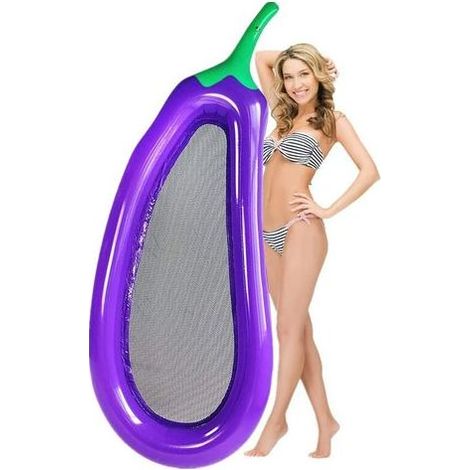 TAISHENGDA - Aufblasbare Pool-Hängematte für Erwachsene, aufblasbare Poolmatratze, schwimmende Pool-Hängematte für Erwachsene und Kinder (250 x 105 x 20 cm) (1/5)