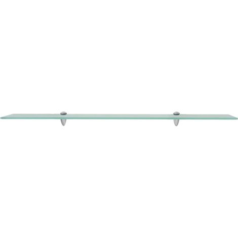 vidaXL Wandregal aus Glas 100 x 10 cm 8 mm