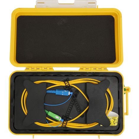 OTDR Cable Extension Box – 1 km Single-Mode Fiber Optic Test Cable for Accurate OTDR Testing, Stylish, Lightweight and Non-Conductive for Safe and Reliable Diagnostics (1/5)