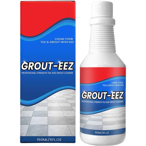 Nettoyant pour joints de carrelage haute performance, solution de nettoyage en profondeur pour salles de bain, cuisines, sols et murs. Restaure les joints et élimine les taches tenaces. (1/5)