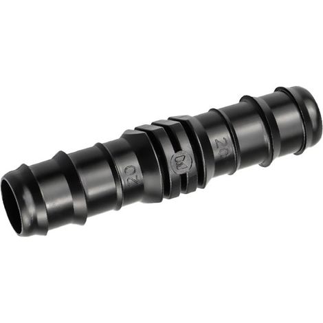 Enlace acetal 16mm para tuberías LDPE bolsa de 100 unidades (1/4)